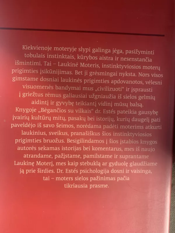 Bėgančios su vilkais - Clarissa Pinkola Estes, knyga 5