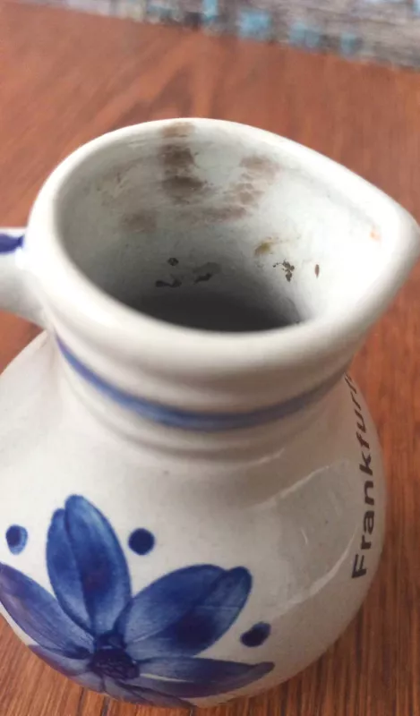 Keraminis mažytis ąsotėlis, 8cm aukščio - , namai ir interjeras 6