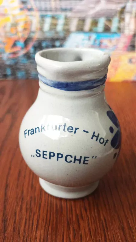 Keraminis mažytis ąsotėlis, 8cm aukščio - , namai ir interjeras 4