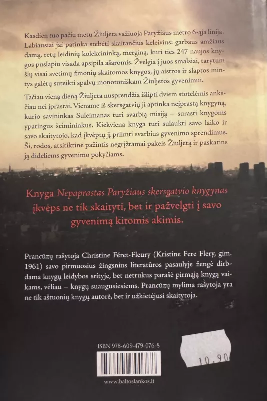 Nepaprastas Paryžiaus skersgatvio knygynas - Christine Feret-Fleury, knyga 2