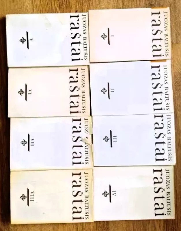 Baltušis Raštai (visi 8 tomai) - Juozas Baltušis, knyga 4