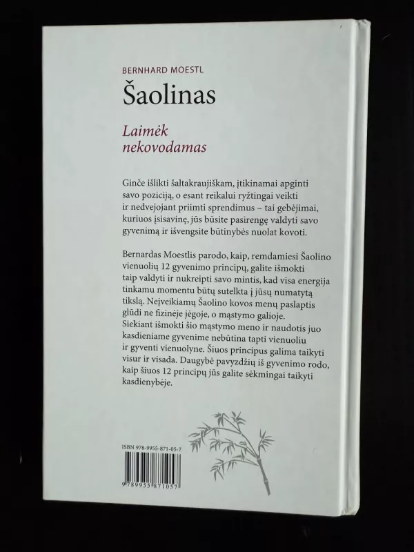Šaolinas - Bernhard Moestl, knyga 3