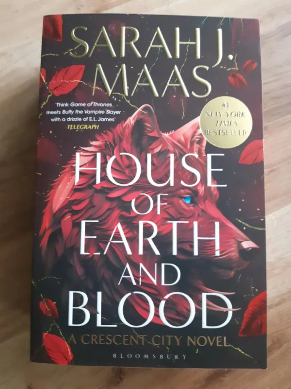 House of Earth and Blood (Crescent City) - Sarah J. Maas, knyga 3
