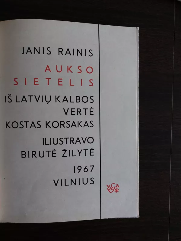 Aukso sietelis - Janis Rainis, knyga 3