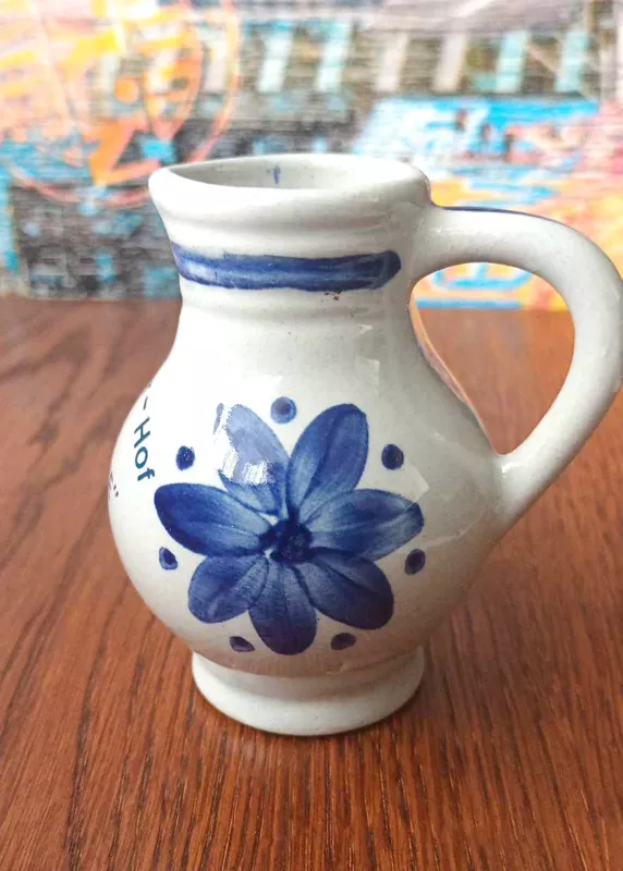 Keraminis mažytis ąsotėlis, 8cm aukščio - , namai ir interjeras 3