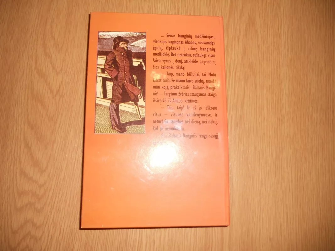 Mobi Dikas, arba Baltojo Banginio kerštas - Hermanas Melvilis, knyga 4