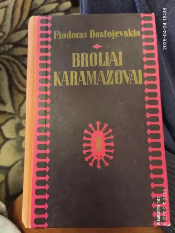 Broliai Karamazovai komplektas I ir II dalys - Fiodoras Dostojevskis, knyga 3
