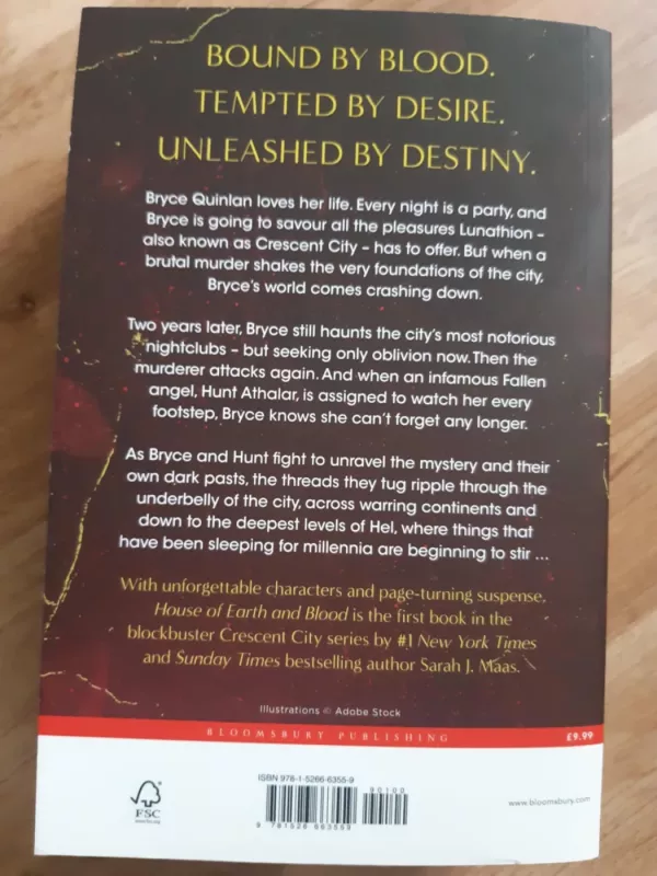 House of Earth and Blood (Crescent City) - Sarah J. Maas, knyga 4