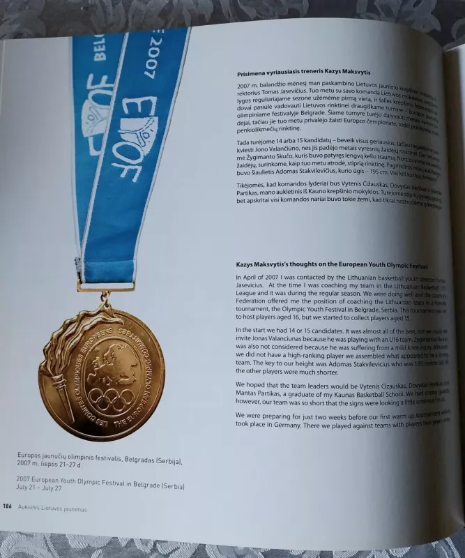 Auksinis Lietuvos jaunimas - Robertas Dačkus, knyga 4