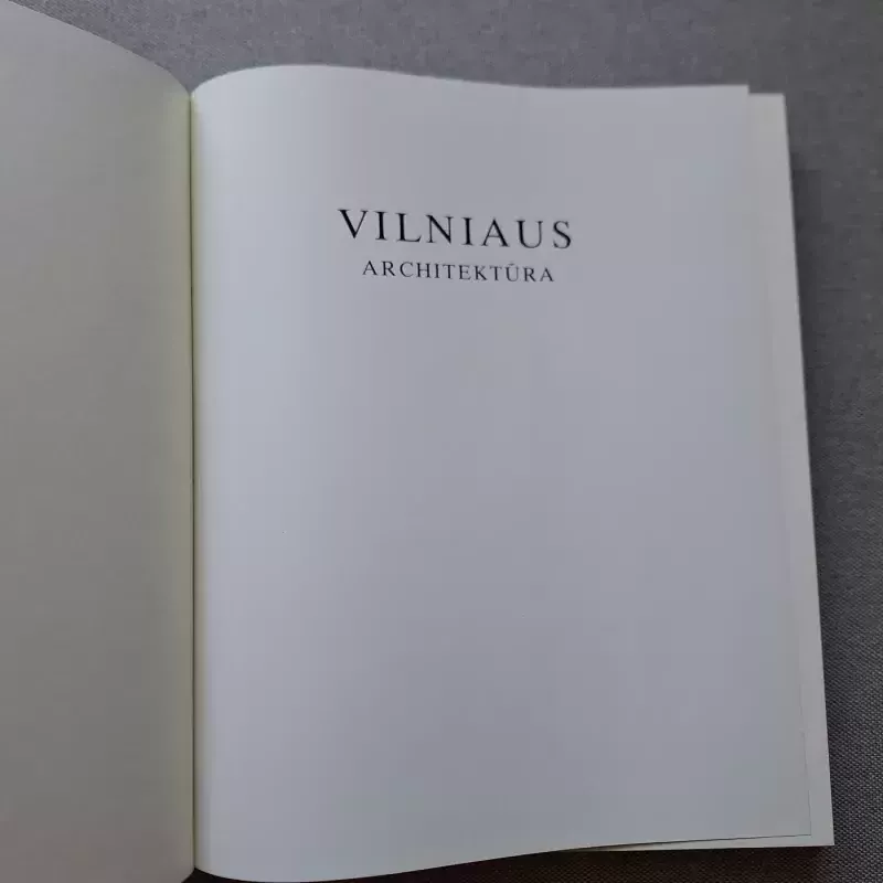Vilniaus architektūra - Autorių Kolektyvas, knyga 4