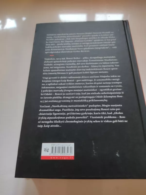 Nusikaltimų metraštininkė - Suzanne Rindell, knyga 5