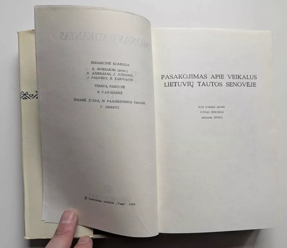 Raštai II - Simonas Daukantas, knyga 4