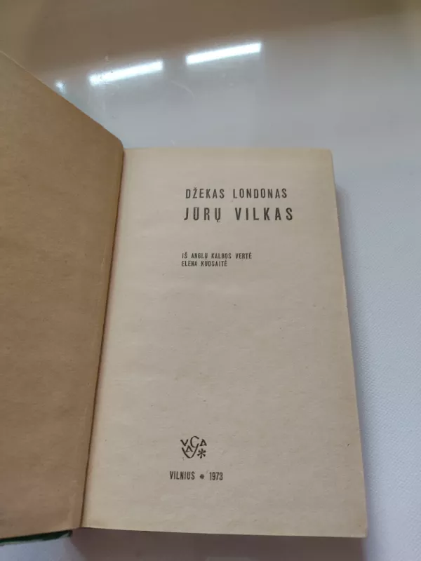 Jūrų vilkas - Džekas Londonas, knyga 3