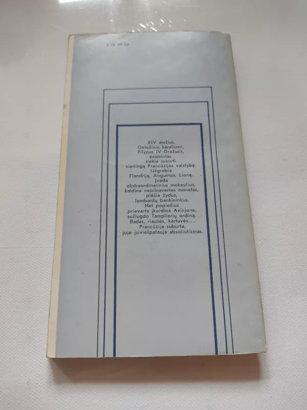 Geležinis karalius - Morisas Driuonas, knyga 5