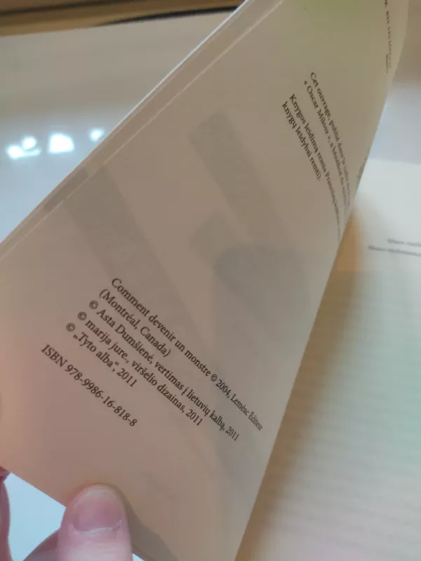 Kaip tapti pabaisa - Jean Barbe, knyga 3