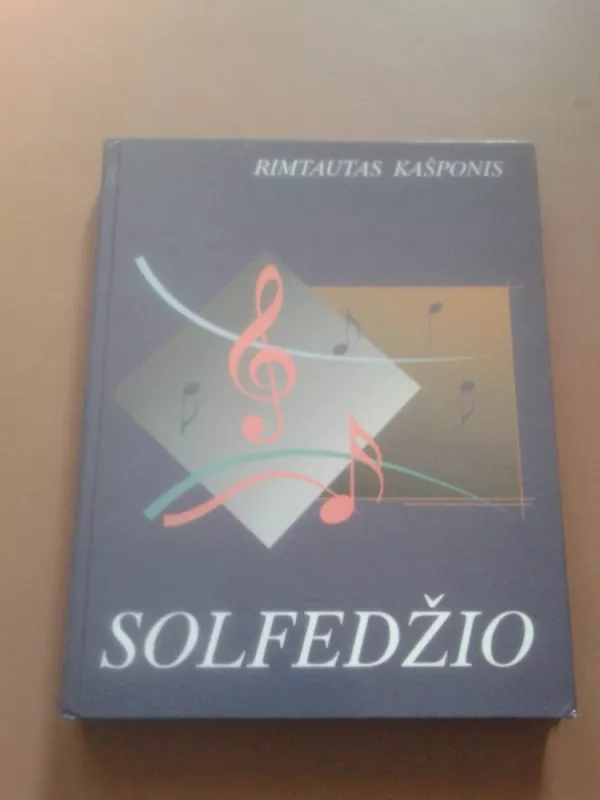 Solfedžio - Rimtautas Kašponis, knyga 2