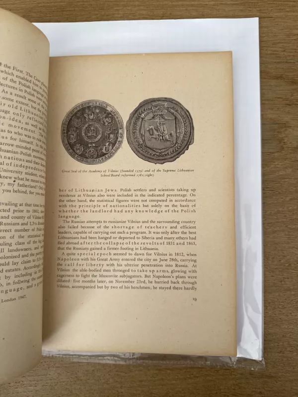 Vilnius The capital of Lithuania - Tadas J. Vizgirda,, knyga 5