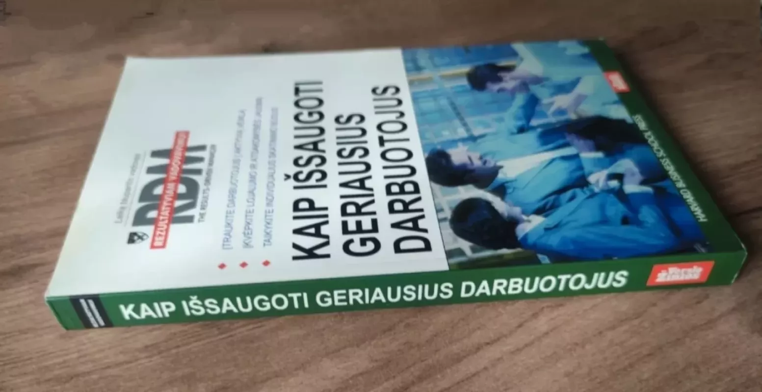 Kaip išsaugoti geriausius darbuotojus - Ilona Koncevičiūtė, knyga 3