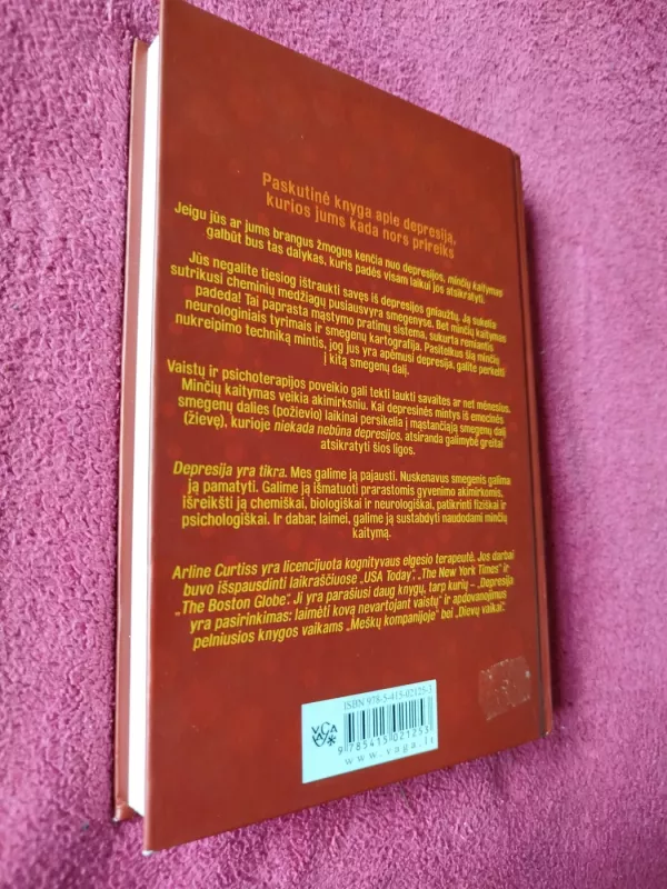 Smegenų jungiklis kelias iš depresijos - Arline Curtiss, knyga 5