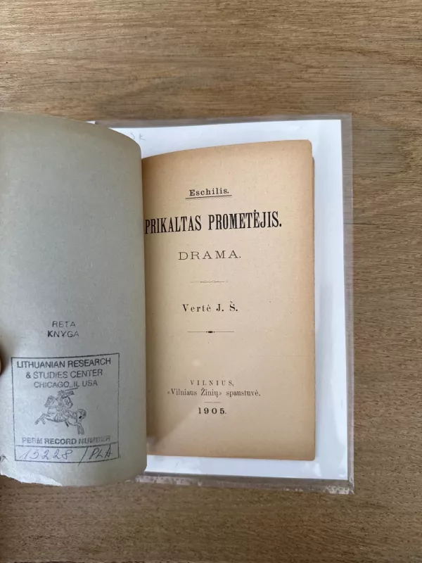 Prikaltas prometėjis - Autorių Kolektyvas, knyga 3