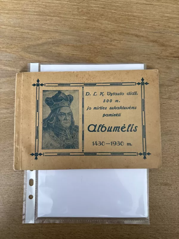 D.L.K. Vytauto didž. 500 m. jo mirties sukaktuvėms paminėti albumėlis : 1430-193 - Autorių Kolektyvas, knyga 2