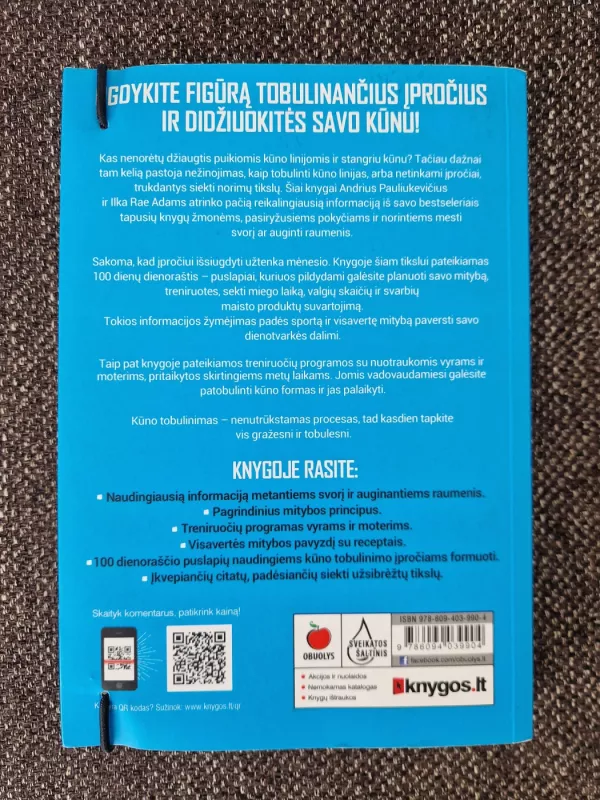 Tobulas Kūnas per 100 dienų - Pauliukevicius Andrius, knyga 4