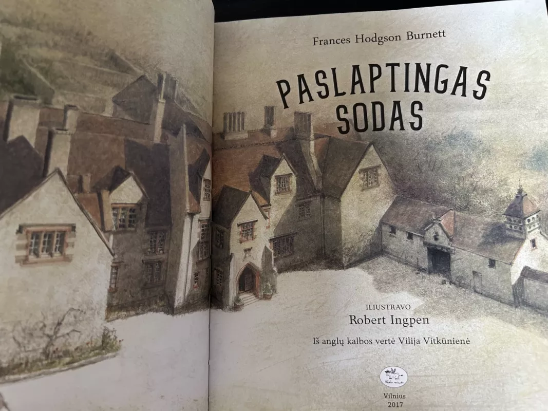 Paslaptingas sodas - Frances Hodgson Burnett, knyga 3