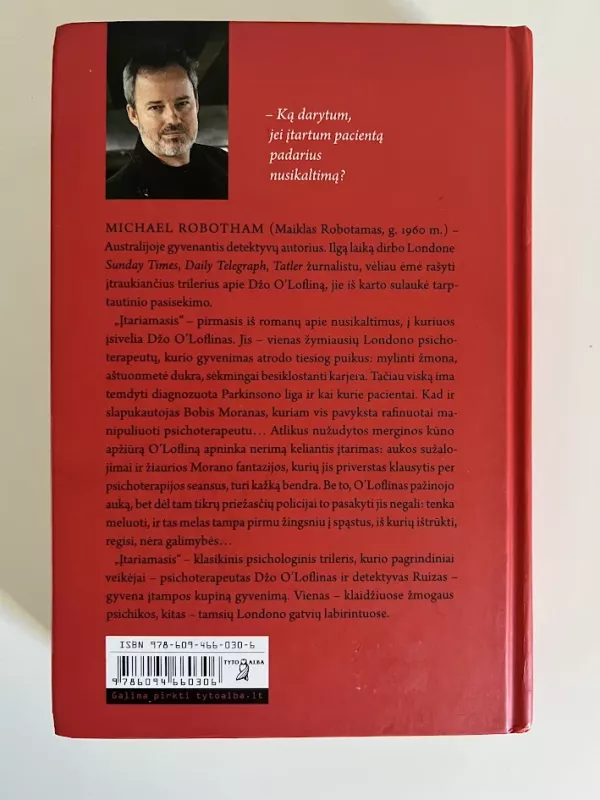 Įtariamasis - Michael Robotham, knyga 3