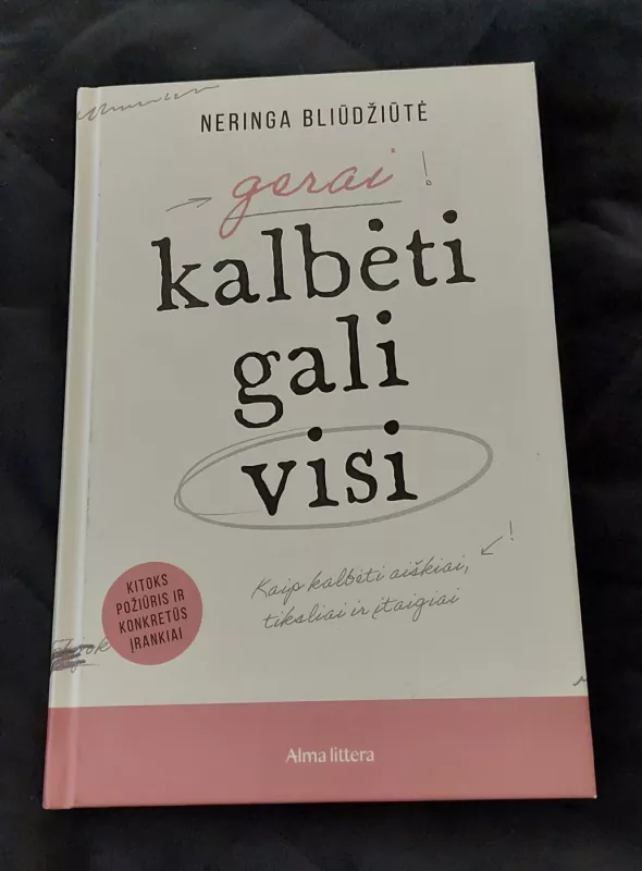 Gerai kalbėti gali visi - Neringa Bliūdžiūtė, knyga 2