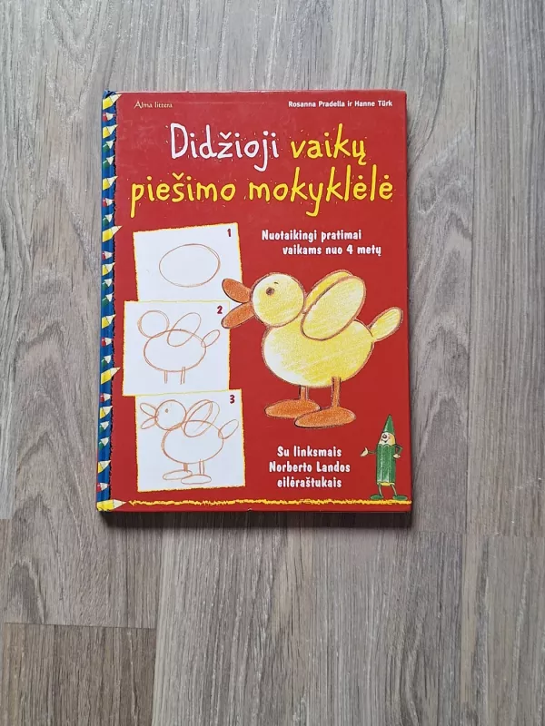 Didžioji vaikų piešimo mokyklėlė - Rosanna Pradella, knyga 2