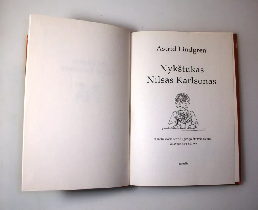 Nykštukas Nilsas Karlsonas - Astrid Lindgren, knyga 6
