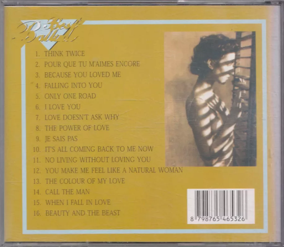 Best Ballads - Céline Dion, plokštelė 3