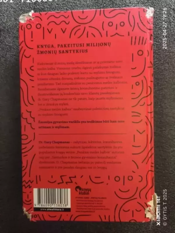 PENKIOS MEILĖS KALBOS - Gary Chapman, knyga 4