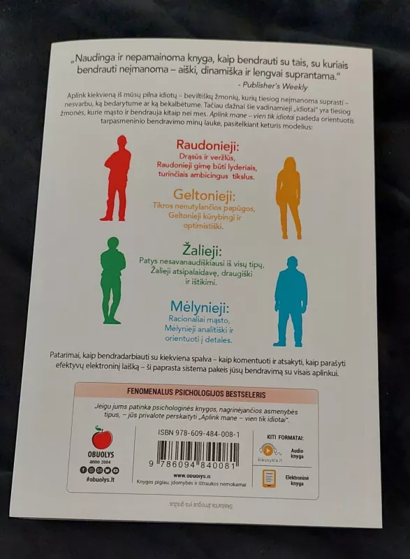 APLINK MANE - VIEN TIK IDIOTAI - Thomas Erikson, knyga 3