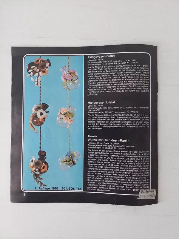 Gėlių gamyba iš neilono - Autorių kolektyvas, knyga 3