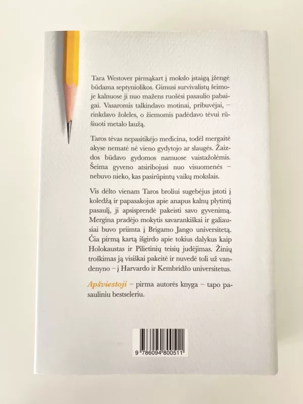 Apšviestoji - Tara Westover, knyga 6