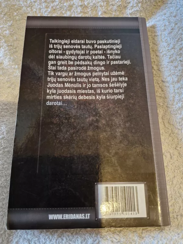 Juodas mėnulis (469) - David Gemmell, knyga 3