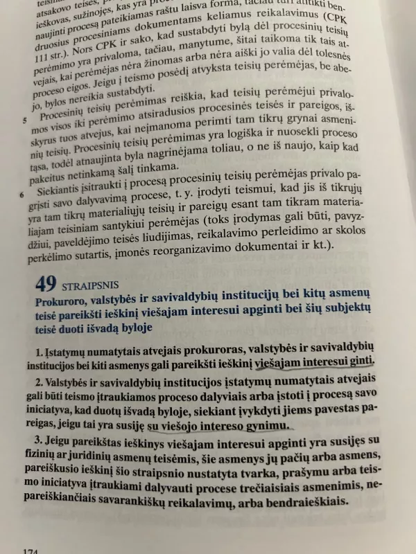 Lietuvos Respublikos civilinio proceso kodekso komentaras. 1 dalis: Bendrosios nuostatos (1 tomas) - Autorių Kolektyvas, knyga 4