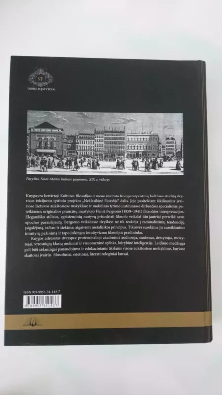 Gyvybinis polėkis: Bergsono filosofijos interpretacijos - Antanas Andrijauskas, knyga 3
