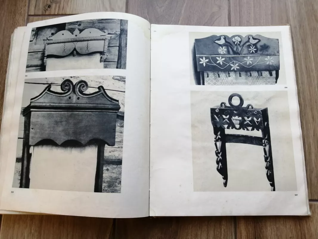 Lietuvių liaudies menas. Medžio dirbiniai (I knyga) - P. Galaunė, knyga 6