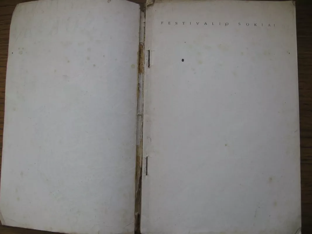 Festivalio šokiai - Įvairūs, knyga 3