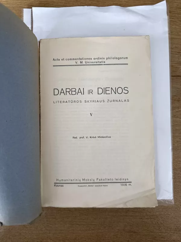 Darbai ir dienos V tomas - Autorių Kolektyvas, knyga 3