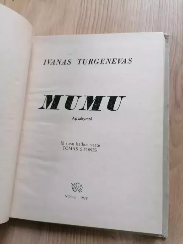 Mumu - Ivanas Turgenevas, knyga 4