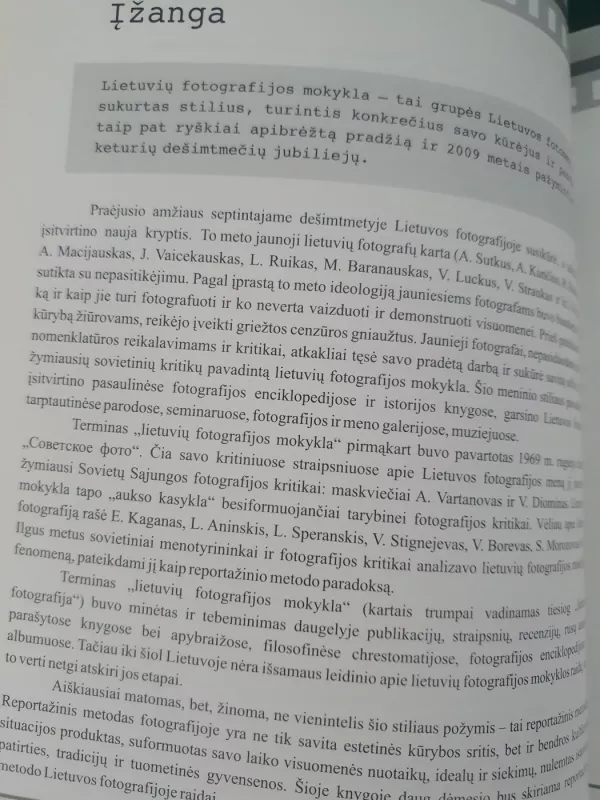 Lietuvių fotografijos mokykla - Tatjana Kuzmina, Jonas  Kuzminas, knyga 4