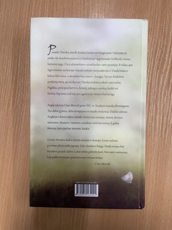 Kitų kalba - Clare Morrall, knyga 3