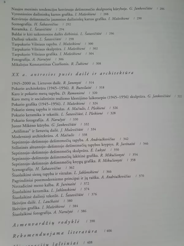 Lietuvos dailės istorija - Alfonsas Andriuškevičius, knyga 5