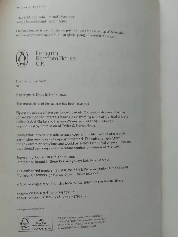 Why has nobody told me this before? - Dr Julie Smith, knyga 4