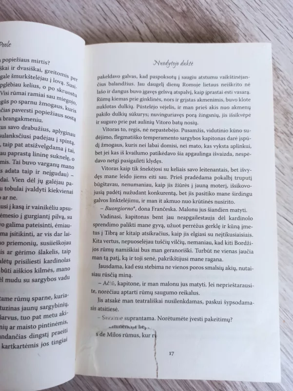 Nuodytojo duktė - Poole Sara, knyga 4