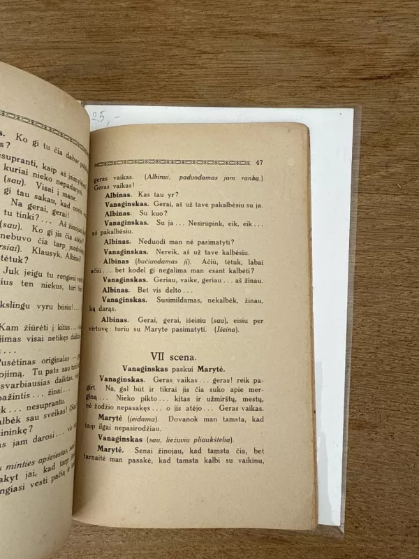 Avinėlis nekaltasis 4 veiksmų komedija. 1921 m. - Aišbė, knyga 6