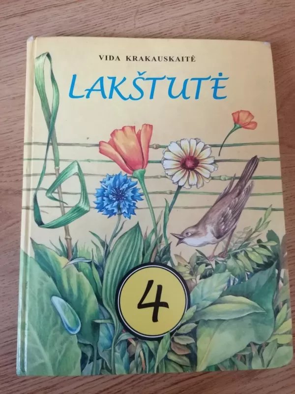 Lakštutė 4 klasei - Vida Krakauskaitė, knyga 2